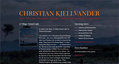 Desktop Screenshot of christiankjellvander.com